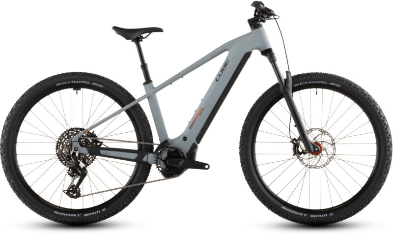 Cube Reaction Hybrid Race 800 Wh vulcan´n´orange - Bicicleta Eléctrica de montaña 2026 Barra alta
