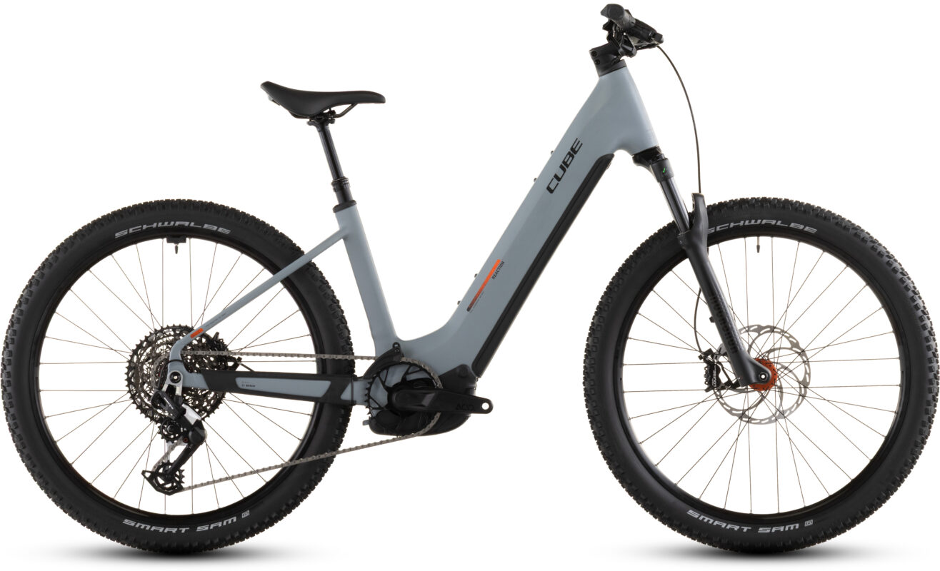 Cube Reaction Hybrid Race 800 Wh vulcan´n´orange – Bicicleta Eléctrica de montaña 2026 Cuadro abierto