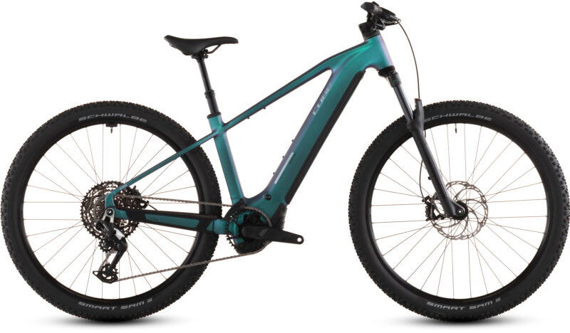 Cube Reaction Hybrid Race 800 Wh polarlight´n´prism - Bicicleta Eléctrica de montaña 2026 Barra alta