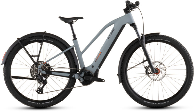 Cube Reaction Hybrid Race 800 Wh FE vulcan´n´orange - Bicicleta Eléctrica de montaña 2026 Cuadro semiabierto