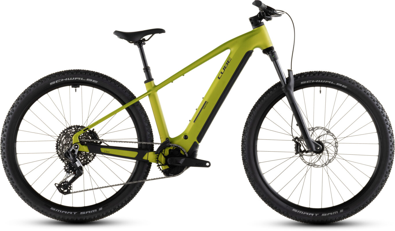 Cube Reaction Hybrid Race 800 Wh lizard´n´black – Bicicleta Eléctrica de montaña 2026 Barra alta