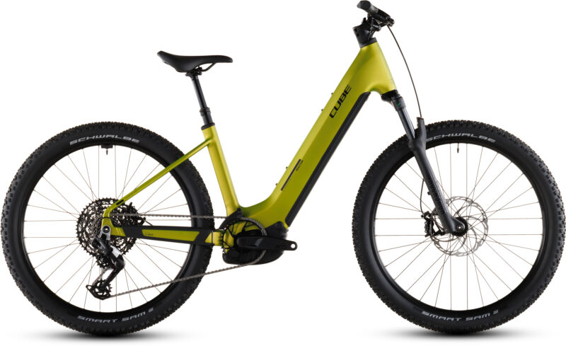 Cube Reaction Hybrid Race 800 Wh lizard´n´black - Bicicleta Eléctrica de montaña 2026 Cuadro abierto