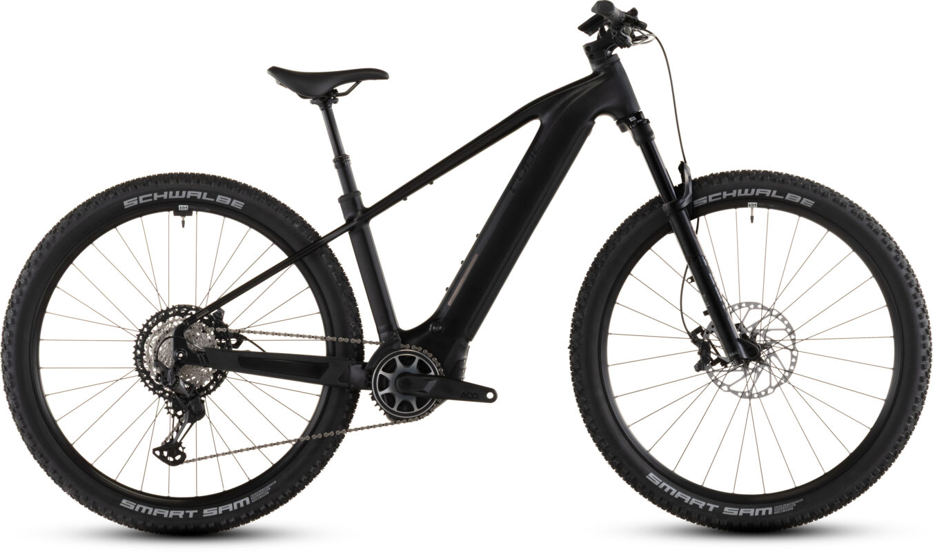 Cube Reaction Hybrid SLX 800 Wh silverdust´n´chrome – Bicicleta Eléctrica de montaña 2026 Barra alta
