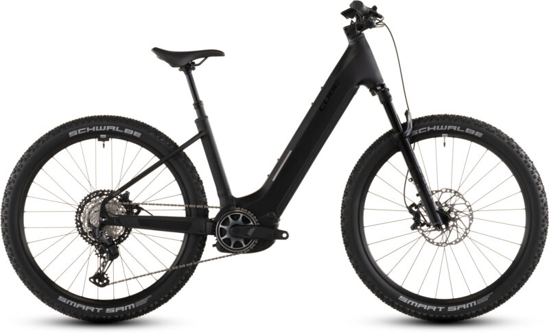 Cube Reaction Hybrid SLX 800 Wh silverdust´n´chrome - Bicicleta Eléctrica de montaña 2026 Cuadro abierto