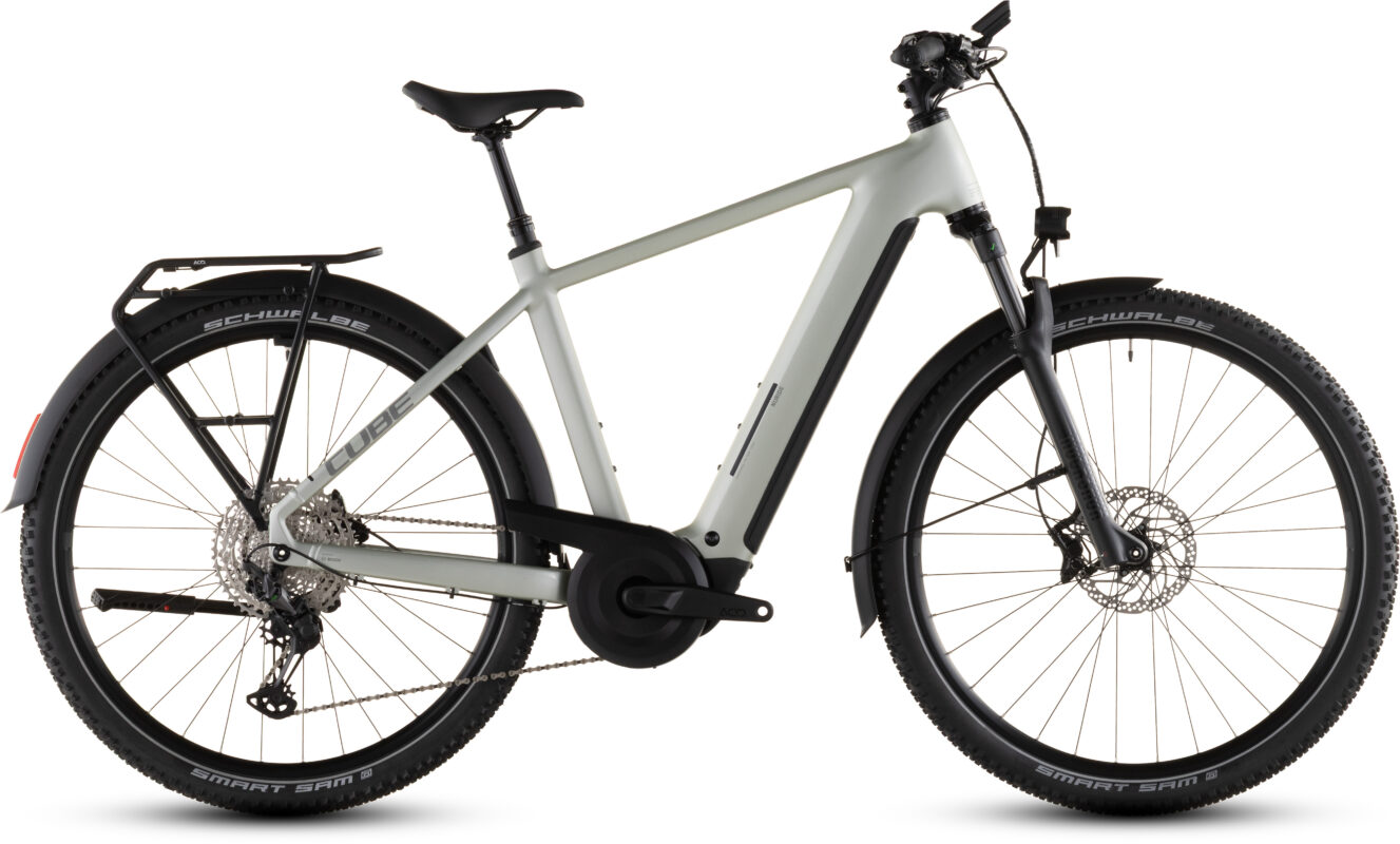 Cube Nuride Hybrid EXC 800 Wh lemongrass´n´reflex – Bicicleta Eléctrica Trekking 2026 Barra alta