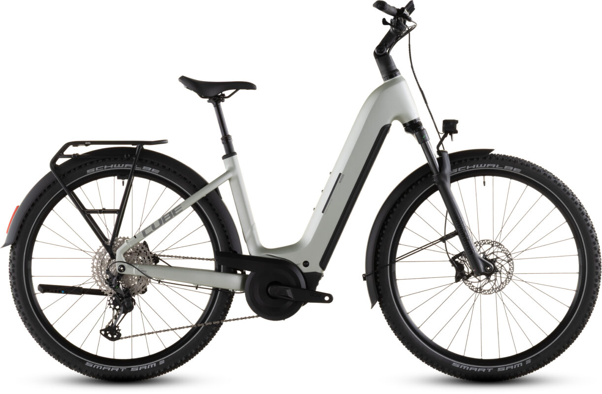 Cube Nuride Hybrid EXC 800 Wh lemongrass´n´reflex – Bicicleta Eléctrica Trekking 2026 Cuadro abierto