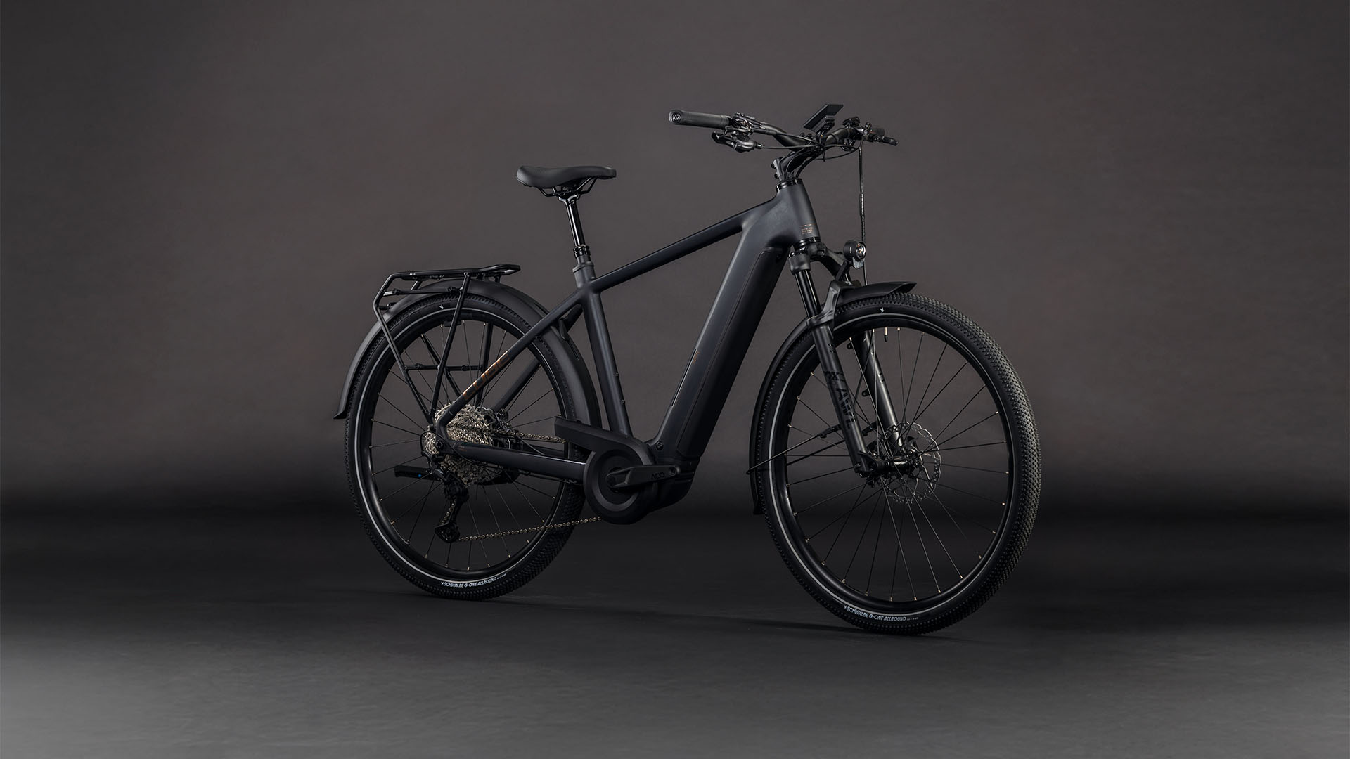 Cube Nuride Hybrid SLX 800 Wh black´n´gold – Bicicleta Eléctrica Trekking 2026 Barra alta ebike.es Gran tienda de bicicletas eléctricas en España 6 Cube Nuride Hybrid SLX 800 Wh black´n´gold - Bicicleta Eléctrica Trekking 2026 Barra alta - Imagen 2