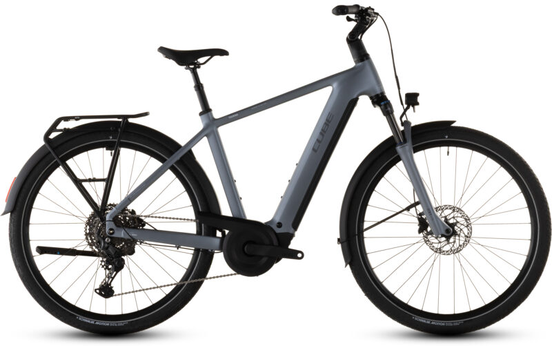 Cube Touring Hybrid Pro 800 Wh pearlgrey´n´grey - Bicicleta Eléctrica Trekking 2026 Barra alta