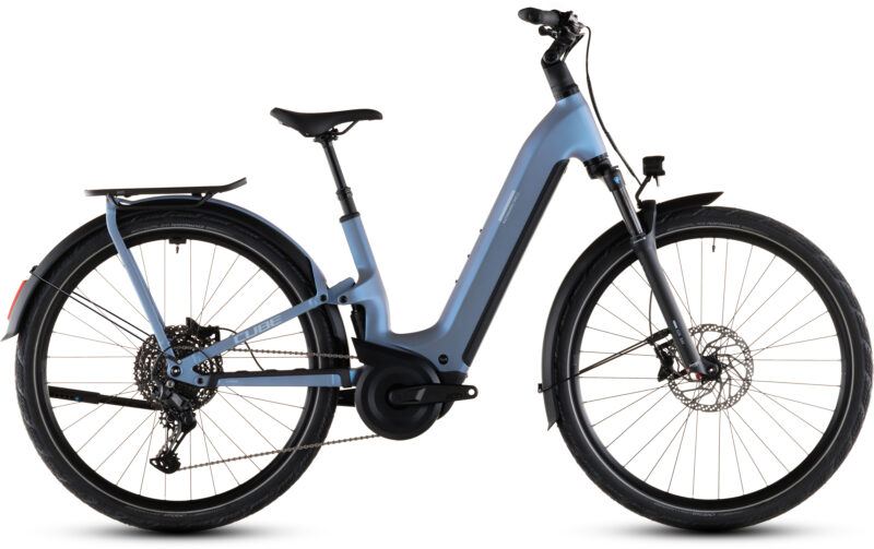 Cube Kathmandu Hybrid ONE11 HPC Pro 800 Wh hazeblue´n´blue - Bicicleta Eléctrica Trekking 2026