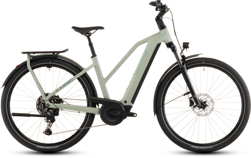 Cube Kathmandu Hybrid ONE 800 Wh pea´n´green - Bicicleta Eléctrica Trekking 2026 Cuadro semiabierto