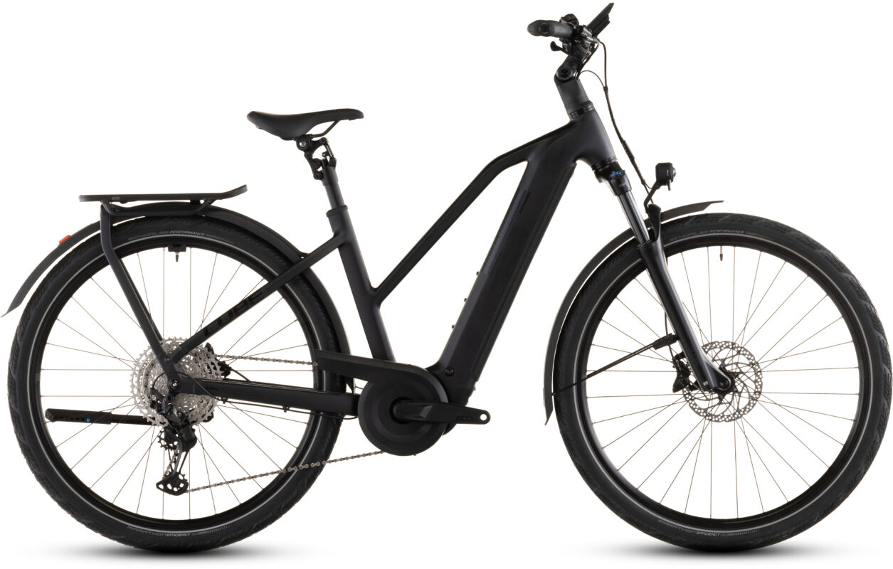 Cube Kathmandu Hybrid Pro 800 Wh coal´n´black – Bicicleta Eléctrica Trekking 2026 Cuadro semiabierto