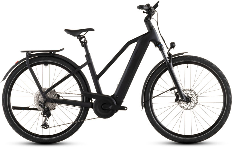 Cube Kathmandu Hybrid Pro 800 Wh coal´n´black - Bicicleta Eléctrica Trekking 2026 Cuadro semiabierto