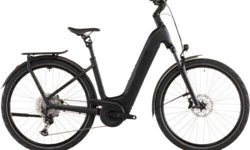 Cube Kathmandu Hybrid Pro 800 Wh coal´n´black - Bicicleta Eléctrica Trekking 2026 Cuadro abierto