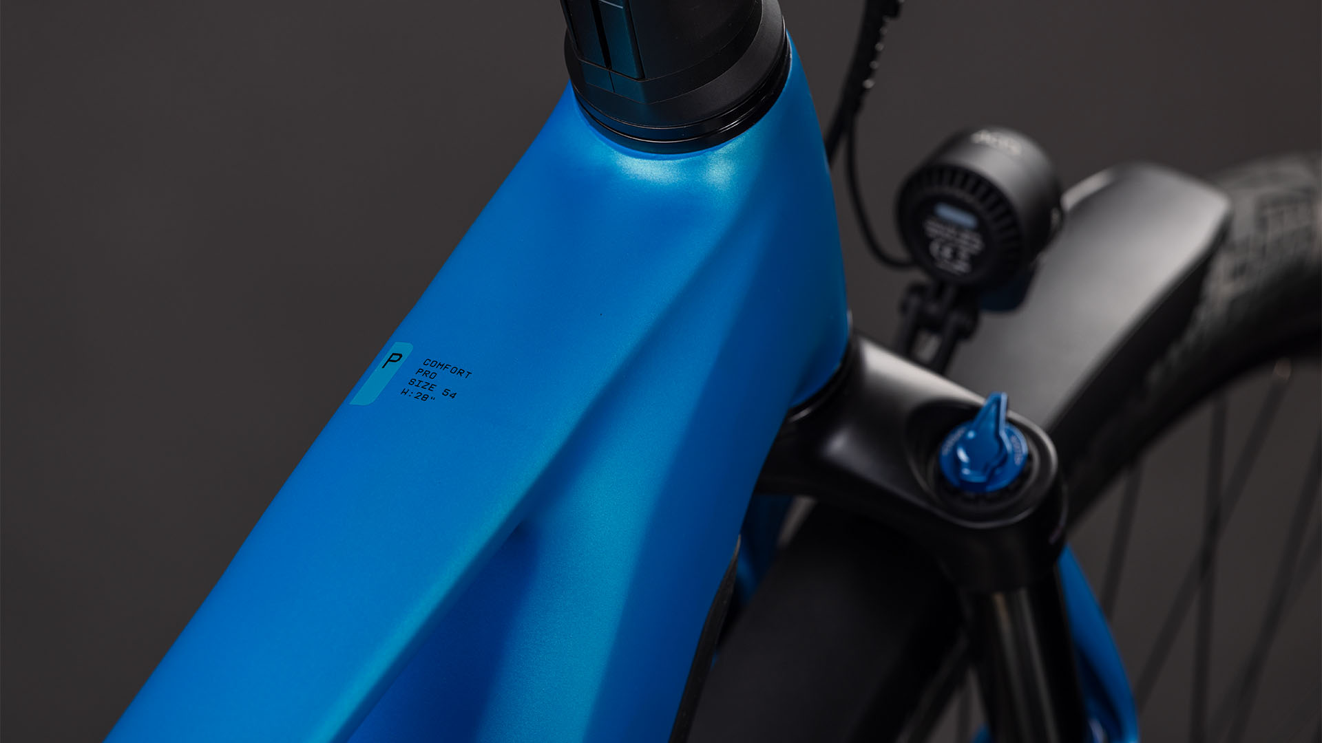 Cube Kathmandu Hybrid Comfort Pro 800 Wh azure´n´black – Bicicleta Eléctrica Trekking 2026 Barra alta ebike.es Gran tienda de bicicletas eléctricas en España 7 Cube Kathmandu Hybrid Comfort Pro 800 Wh azure´n´black - Bicicleta Eléctrica Trekking 2026 Barra alta - Imagen 3