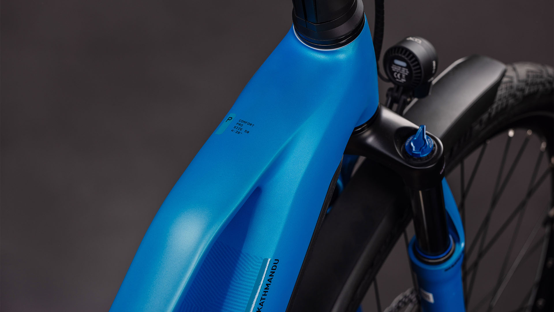 Cube Kathmandu Hybrid Comfort Pro 800 Wh azure´n´black – Bicicleta Eléctrica Trekking 2026 Cuadro semiabierto ebike.es Gran tienda de bicicletas eléctricas en España 7 Cube Kathmandu Hybrid Comfort Pro 800 Wh azure´n´black - Bicicleta Eléctrica Trekking 2026 Cuadro semiabierto - Imagen 3