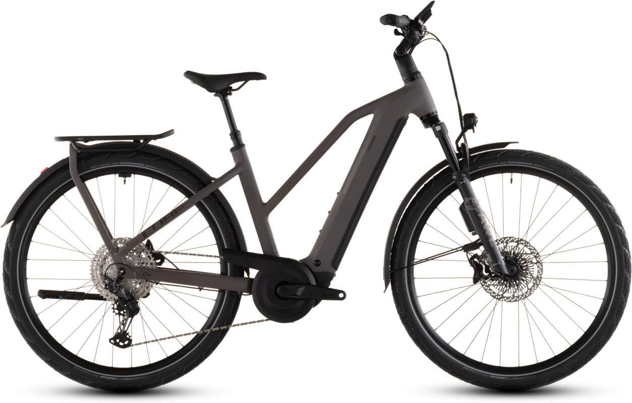 Cube Kathmandu Hybrid EXC 800 Wh cedar´n´chrome – Bicicleta Eléctrica Trekking 2026 Cuadro semiabierto