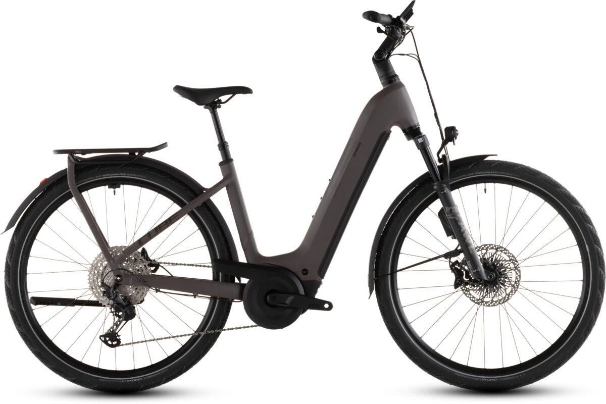 Cube Kathmandu Hybrid EXC 800 Wh cedar´n´chrome – Bicicleta Eléctrica Trekking 2026 Cuadro abierto