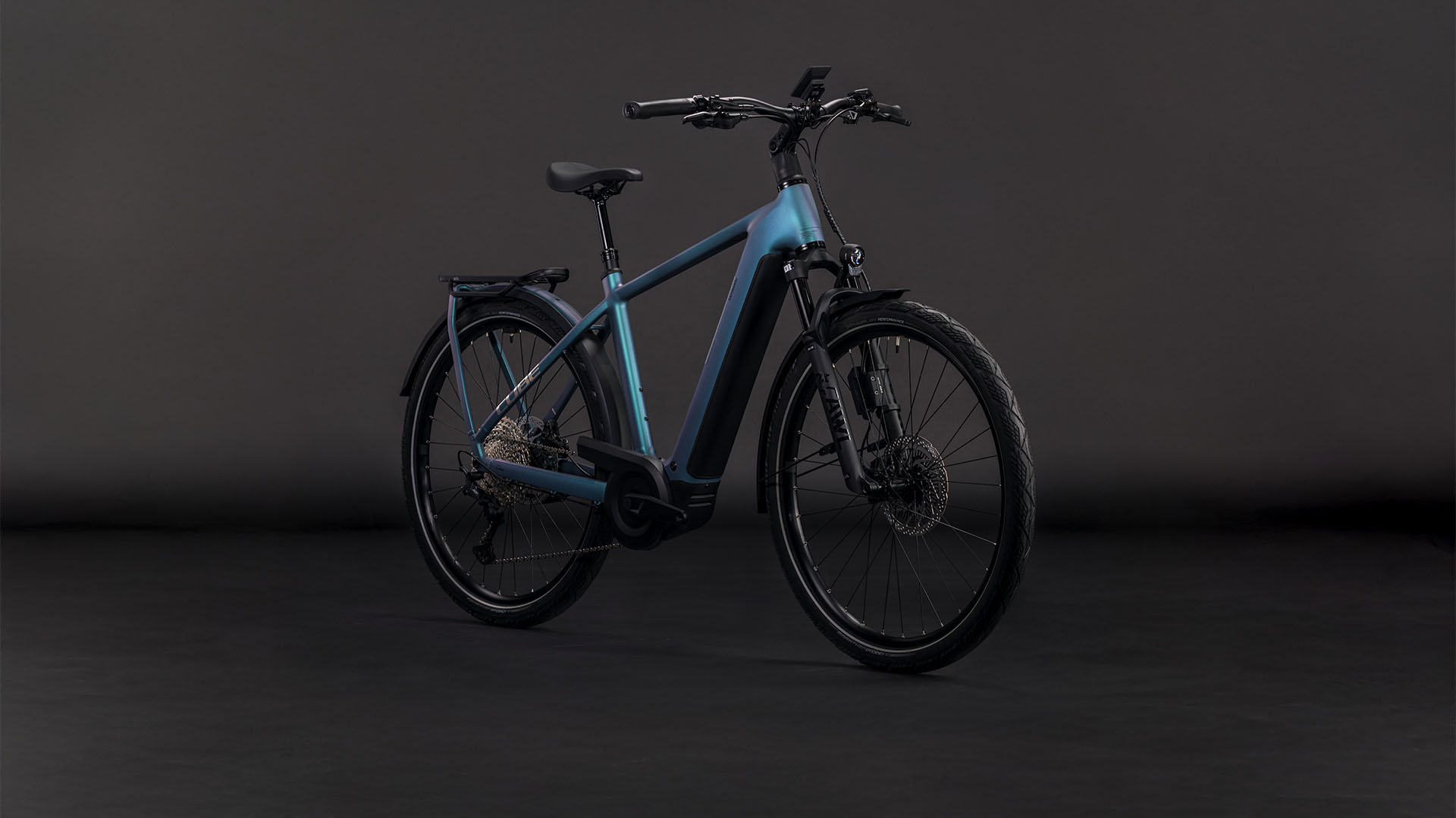 Cube Kathmandu Hybrid EXC 800 Wh smaragdgrey´n´prism – Bicicleta Eléctrica Trekking 2026 Barra alta ebike.es Gran tienda de bicicletas eléctricas en España 6 Cube Kathmandu Hybrid EXC 800 Wh smaragdgrey´n´prism - Bicicleta Eléctrica Trekking 2026 Barra alta - Imagen 2