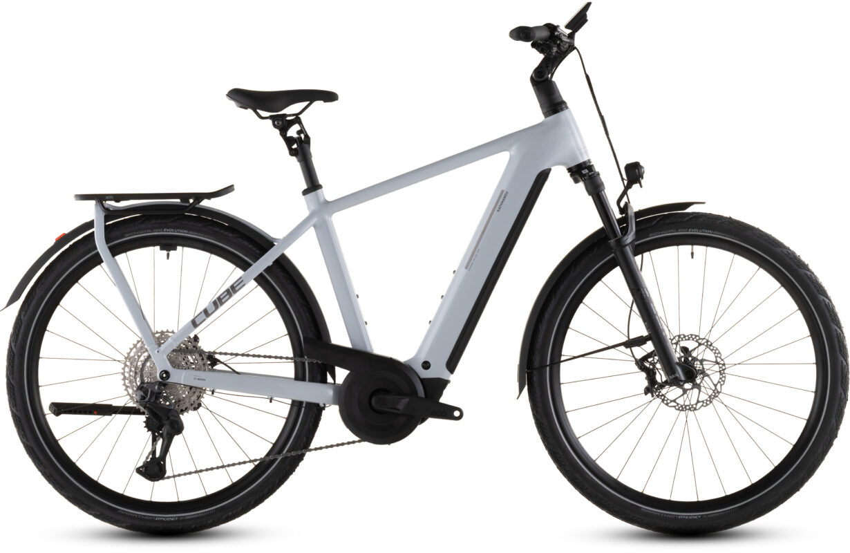 Cube Kathmandu Hybrid SLX 800 Wh foggrey´n´grey – Bicicleta Eléctrica Trekking 2026 Barra alta