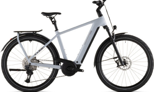 Cube Kathmandu Hybrid SLX 800 Wh foggrey´n´grey - Bicicleta Eléctrica Trekking 2026 Barra alta