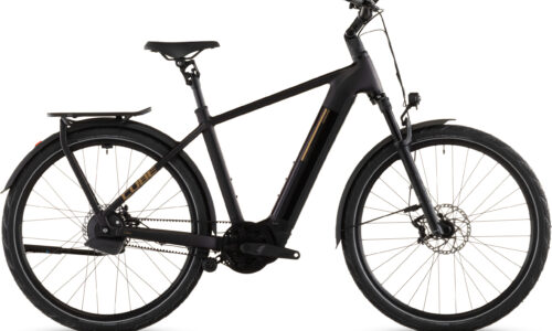 Cube Kathmandu Hybrid Comfort SLX 800 Wh solareclipse´n´gold - Bicicleta Eléctrica Trekking 2026 Barra alta