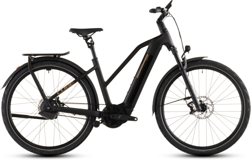Cube Kathmandu Hybrid Comfort SLX 800 Wh solareclipse´n´gold - Bicicleta Eléctrica Trekking 2026 Cuadro semiabierto