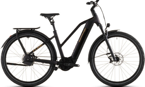 Cube Kathmandu Hybrid Comfort SLX 800 Wh solareclipse´n´gold - Bicicleta Eléctrica Trekking 2026 Cuadro semiabierto