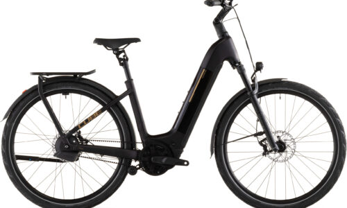 Cube Kathmandu Hybrid Comfort SLX 800 Wh solareclipse´n´gold - Bicicleta Eléctrica Trekking 2026 Cuadro abierto