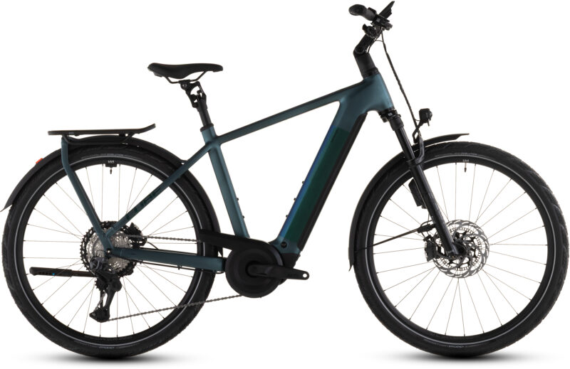 Cube Kathmandu Hybrid SLT 800 Wh duskwood´n´goblin - Bicicleta Eléctrica Trekking 2026 Barra alta