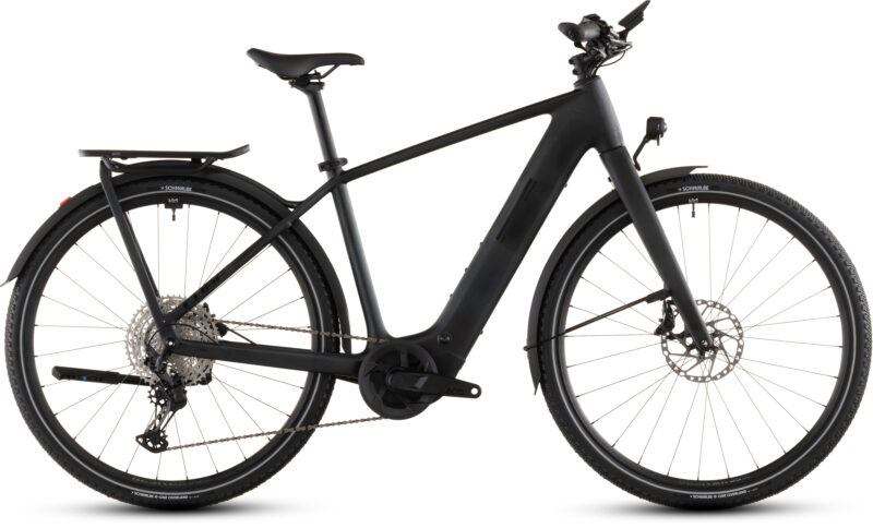 Cube Kathmandu Hybrid C:62 SLX 400X liquidblack´n´bluedust - Bicicleta Eléctrica Trekking 2026 Barra alta