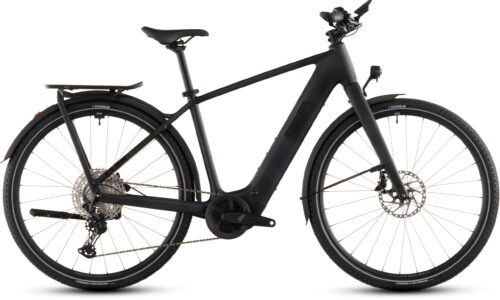 Cube Kathmandu Hybrid C:62 SLX 400X liquidblack´n´bluedust - Bicicleta Eléctrica Trekking 2026 Barra alta