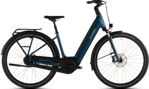 Cube Supreme RT Hybrid Comfort EX 600 Wh nautica´n´prism - Bicicleta Eléctrica Urbana 2026