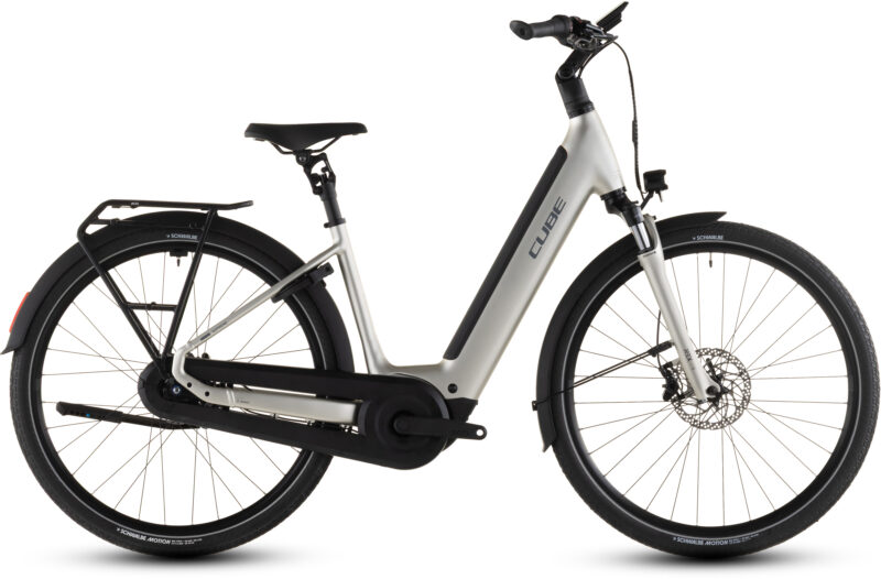 Cube Supreme RT Hybrid Comfort EXC 600 Wh champagne´n´grey - Bicicleta Eléctrica Urbana 2026