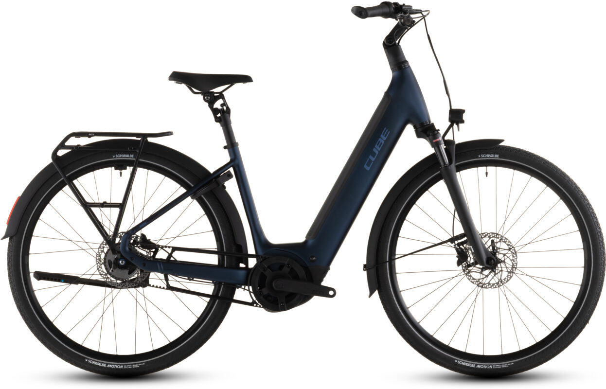 Cube Supreme Hybrid Deluxe ONE 600 Wh indigoblue´n´switch – Bicicleta Eléctrica Urbana 2026