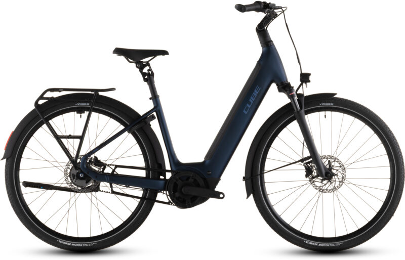 Cube Supreme Hybrid Deluxe ONE 600 Wh indigoblue´n´switch - Bicicleta Eléctrica Urbana 2026