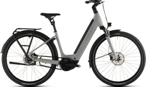 Cube Supreme Hybrid Deluxe ONE 600 Wh ashgreen´n´chrome - Bicicleta Eléctrica Urbana 2026