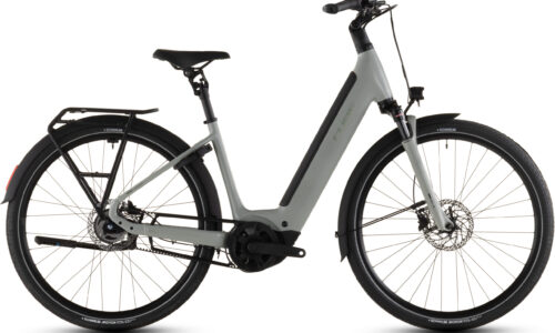 Cube Supreme Hybrid Deluxe ONE 600 Wh ashgreen´n´chrome - Bicicleta Eléctrica Urbana 2026