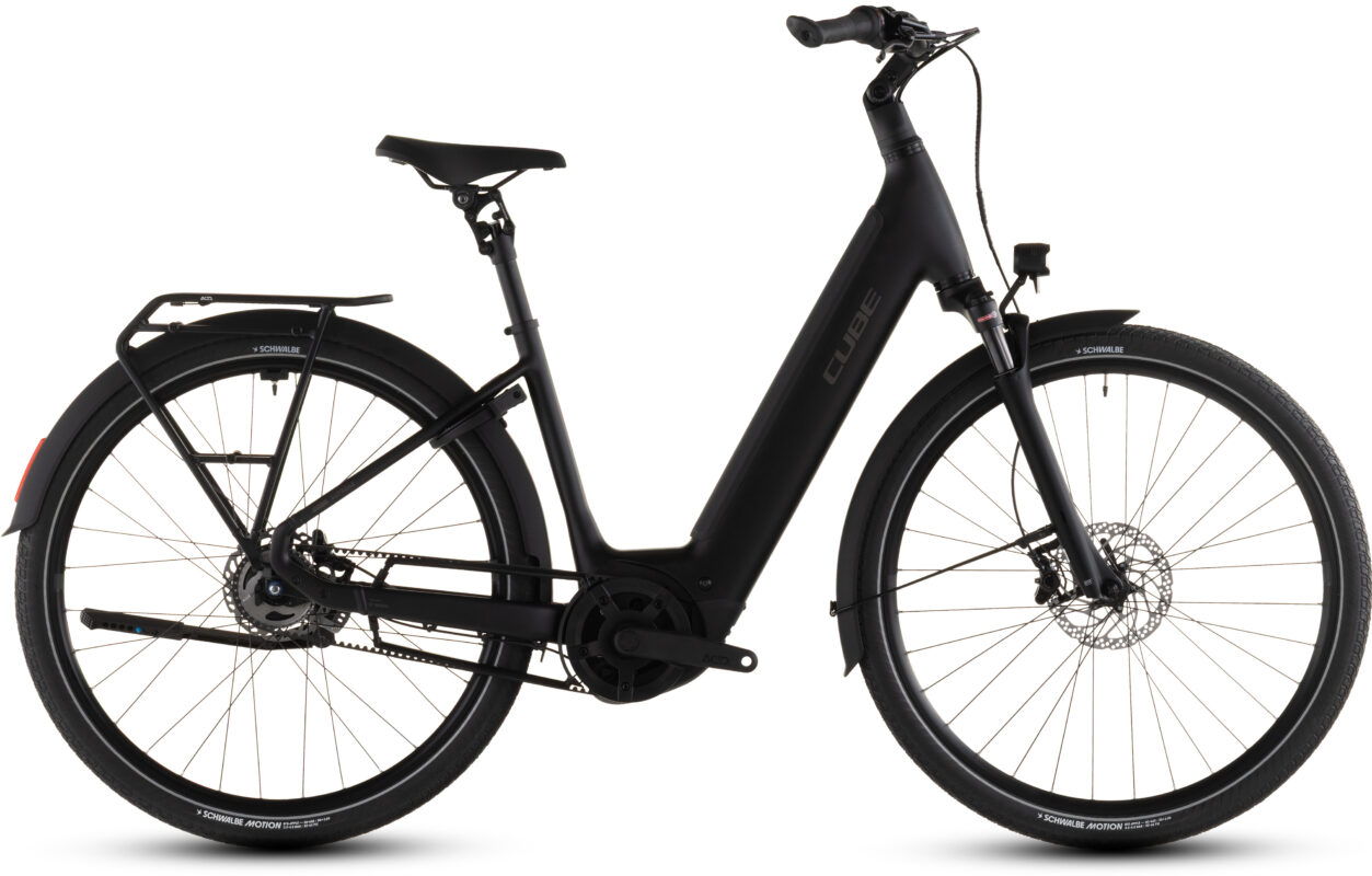 Cube Supreme RT Hybrid Deluxe EX 600 Wh black´n´chrome – Bicicleta Eléctrica Urbana 2026
