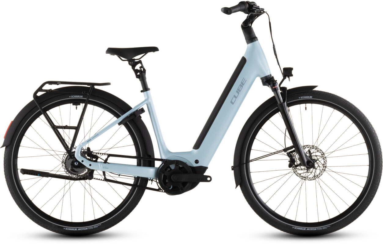 Cube Supreme RT Hybrid Deluxe EX 600 Wh airygreen´n´prism – Bicicleta Eléctrica Urbana 2026