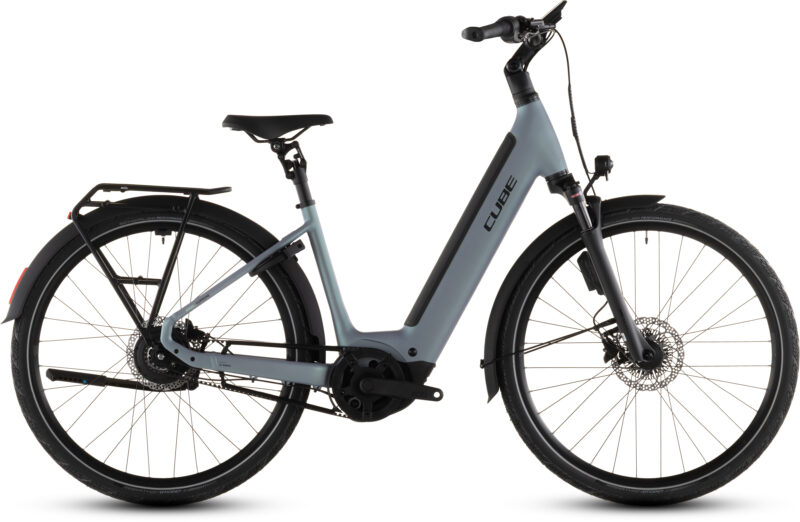 Cube Supreme Hybrid Deluxe SLX 600 Wh seagrey´n´black - Bicicleta Eléctrica Urbana 2026