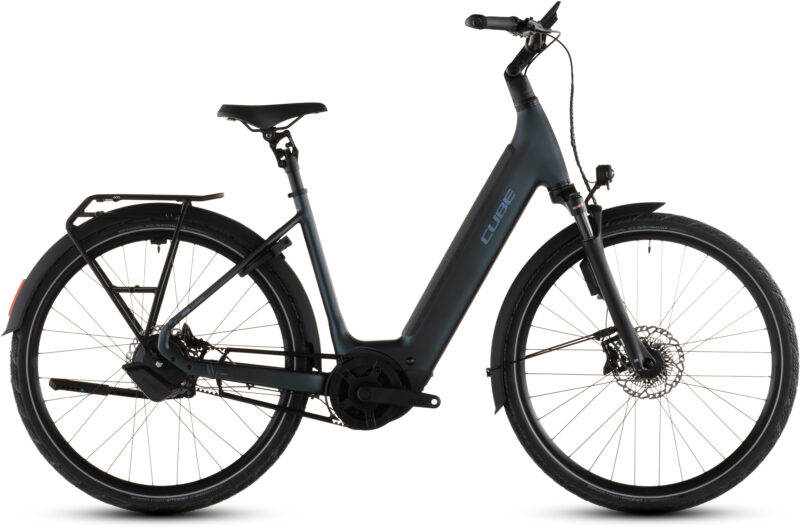 Cube Supreme Hybrid Deluxe SLT 600 Wh metalblue´n´reflex - Bicicleta Eléctrica Urbana 2026
