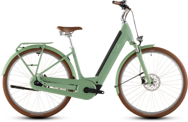 Cube Aruba Hybrid 600 Wh cactus´n´brown - Bicicleta Eléctrica Urbana 2026