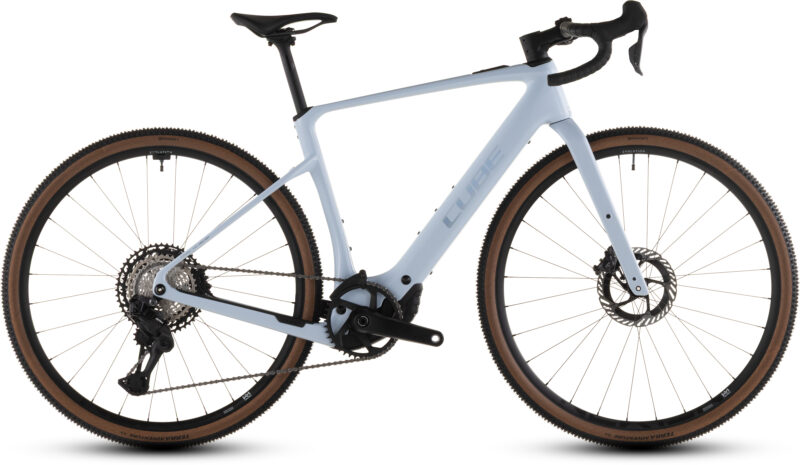 Cube Nuroad Hybrid C:62 SLX 400X iceblue´n´prism - Bicicleta Eléctrica Gravel 2026