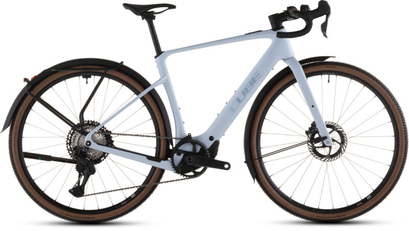 Cube Nuroad Hybrid C:62 SLX 400X FE iceblue´n´prism - Bicicleta Eléctrica Gravel 2026