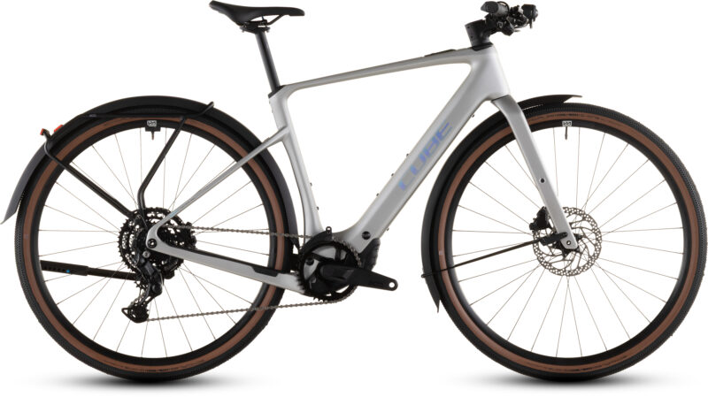 Cube Nulane Hybrid C:62 Race 400X FE sleekgrey´n´prism - Bicicleta Eléctrica Urbana 2026