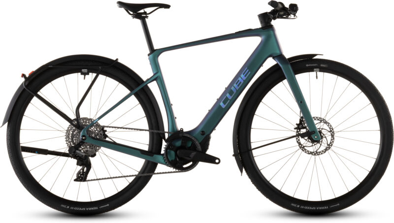 Cube Nulane Hybrid C:62 SLX 400X FE polarlight´n´prism - Bicicleta Eléctrica Urbana 2026