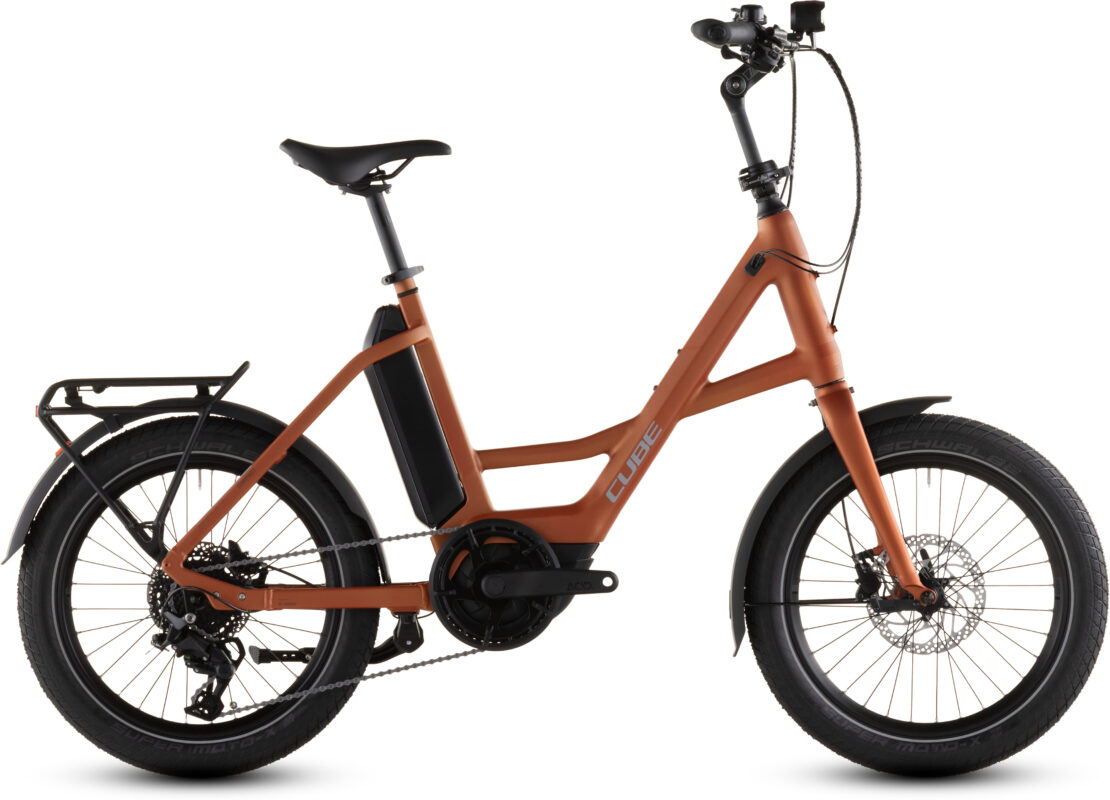 Cube Compact Hybrid 545 Wh rustorange´n´reflex – Bicicleta Eléctrica Urbana 2026