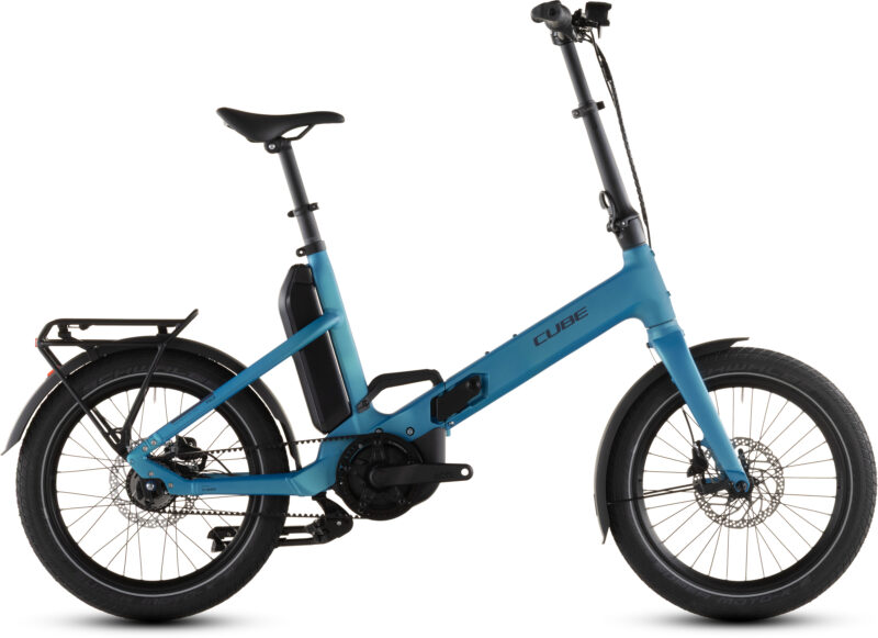 Cube Fold Hybrid Comfort 545 Wh azure´n´reflex - Bicicleta Eléctrica Plegable 2026