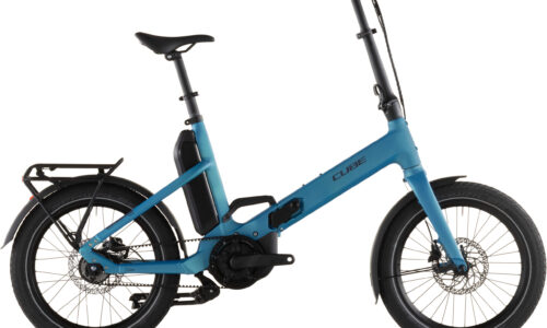 Cube Fold Hybrid Comfort 545 Wh azure´n´reflex - Bicicleta Eléctrica Plegable 2026