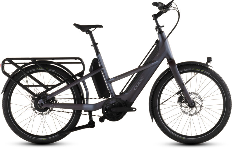 Cube Longtail Hybrid Comfort 800 Wh haze´n´reflex - Bicicleta Eléctrica Cargo 2026